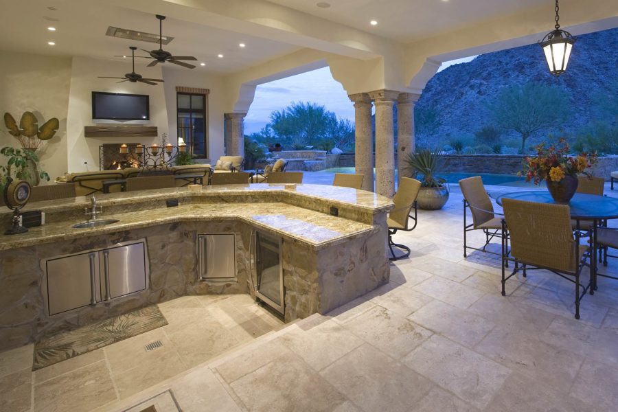 Outdoor countertops | Natural stone | Allied Gallery