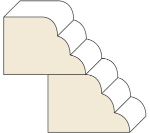 Laminated Ogee-Flat