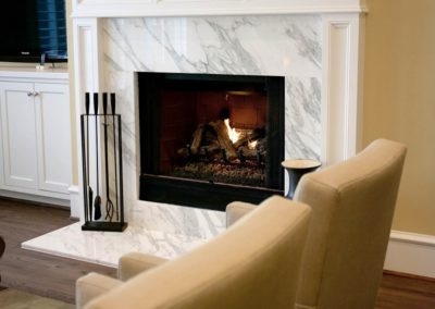 Stone Fireplace | Allied Gallery