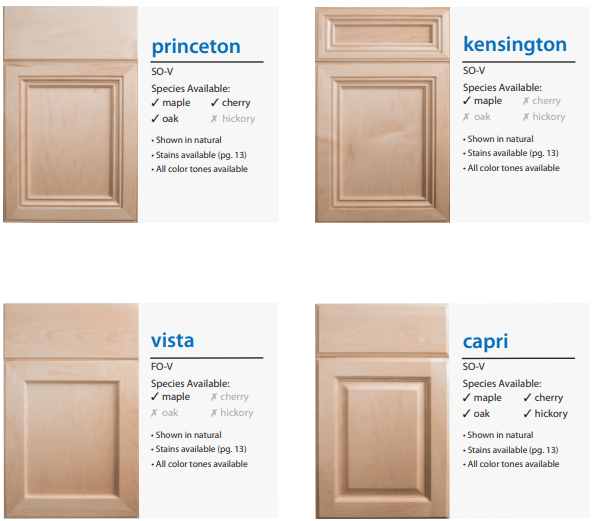 Princeton Door styles