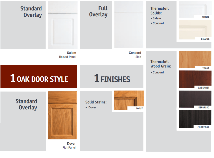Thermafoil Door Styles