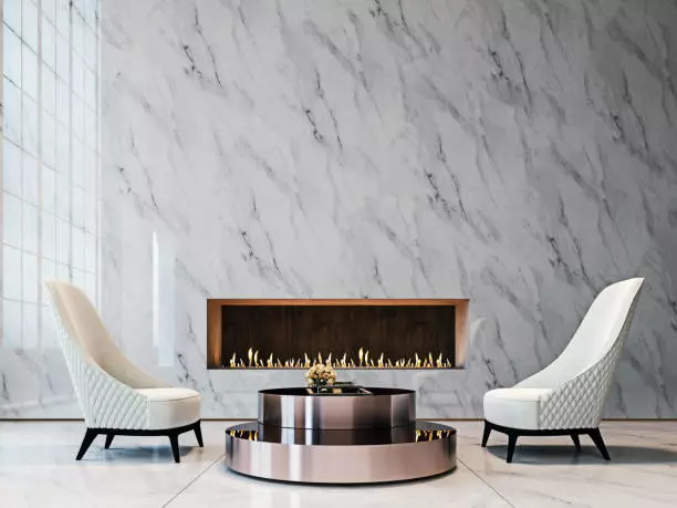 Marble-fireplace
