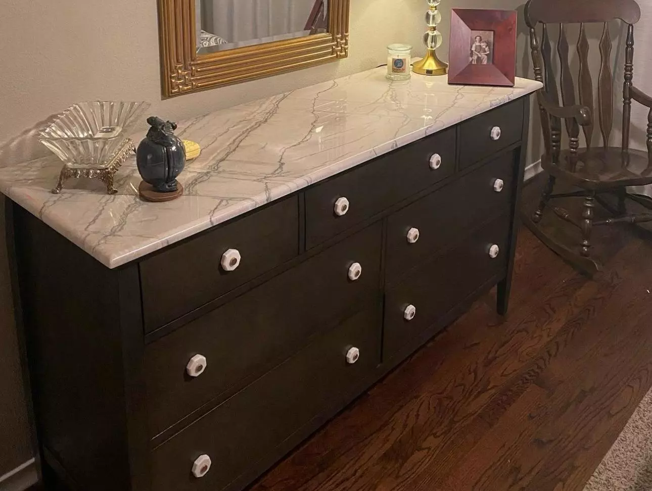 Elevate Your Dresser with Custom Stone Tops from Allied Gallery